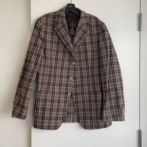 Thomas Dean Men’s plaid sport coat